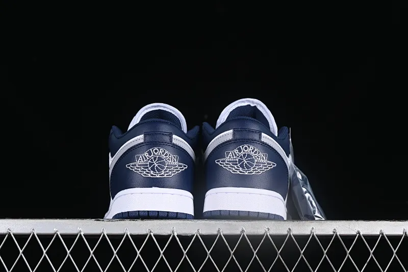 All categories Air Jordan Jordan series basketball shoes Air Jordan 1 Low Z version Air Jordan 1 Low AJ1 Joe 1 white blue gray low-top cultural basketball shoes 553558-141